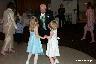 Hayley and Madeline dance with Pap-Pap