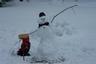 Ben with Snowman