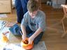 Cleaning Pumpkin