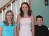 Madeline, Lynsay, Ben - Lynsay's Prom