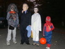 Ben and Trick-or-Treaters